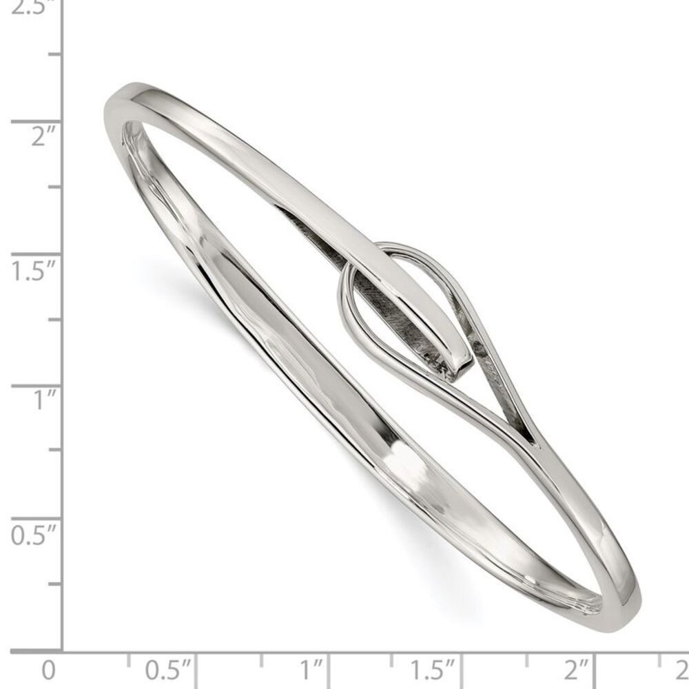 Kazi Luxury Sterling Silver Interlocking Slip-On … - image 3
